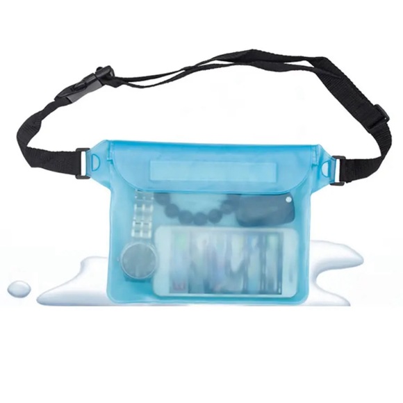 613. Waterproof Swimming Beach Boat Sports Waist Pack Bag pink blue green black - Picture 9 of 12